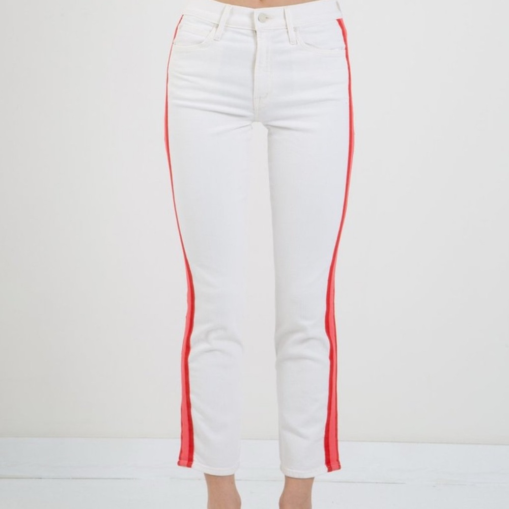 MOTHER Denim White Jean